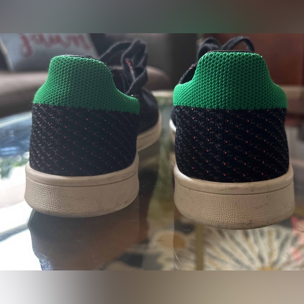 adidas Originals Stan Smith Primeknit Black/Green/Orange, Men’s size 7. Good UC - Picture 5 of 5